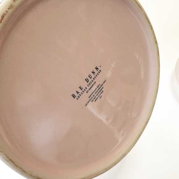 Ray Dunn Pink Food Storage Cookie Jar Happy Easter - Picture 6 of 11